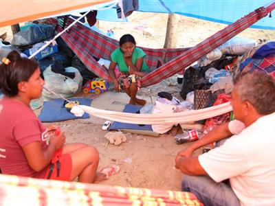 Foto da Notícia: OAB-MT pede providências ao Estado e Município sobre venezuelanos acampados na Rodoviária